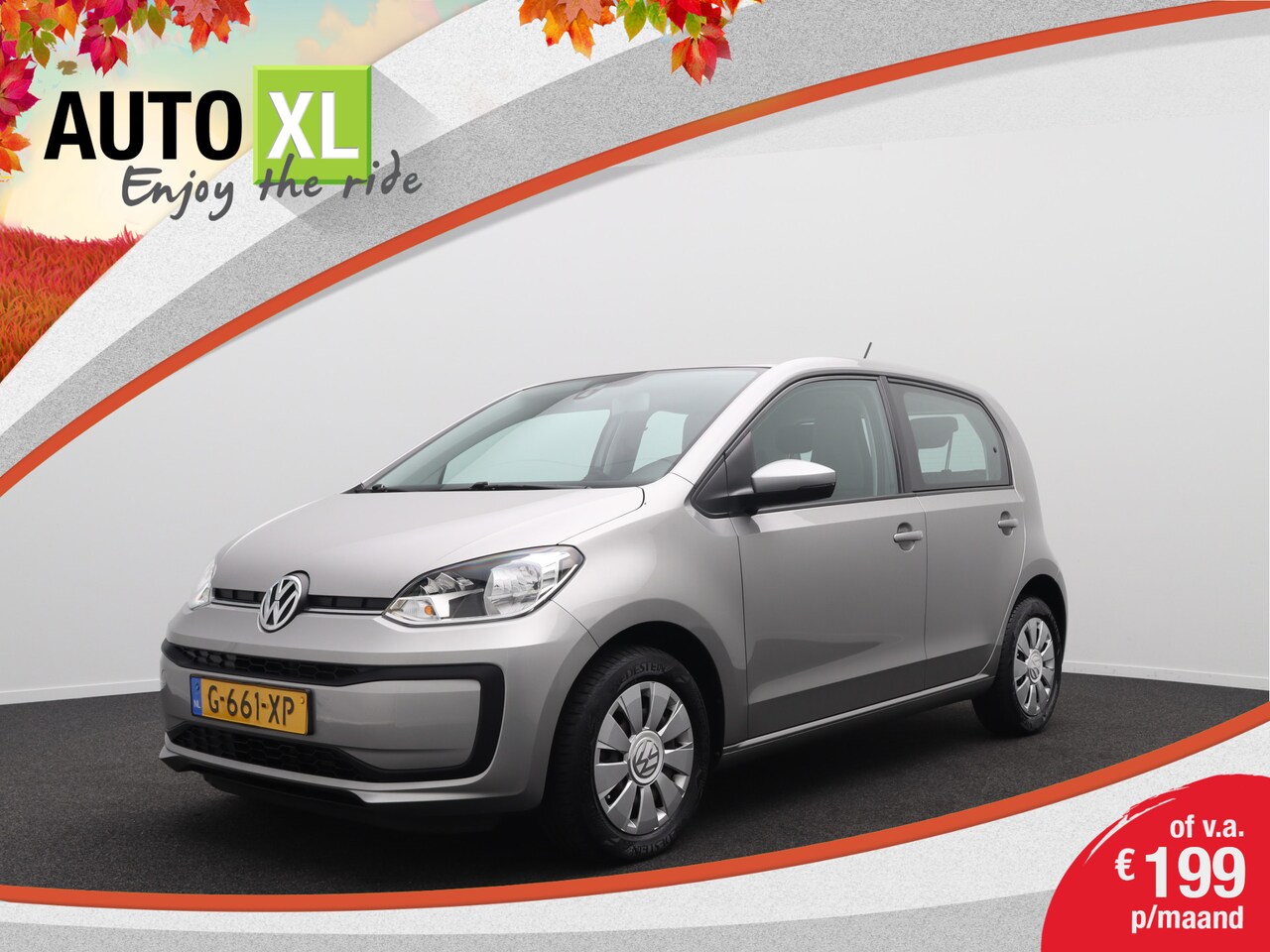 Volkswagen Up! - 1.0 Move up! NW-Model Bluetooth-Scherm Airco LED DAB - AutoWereld.nl