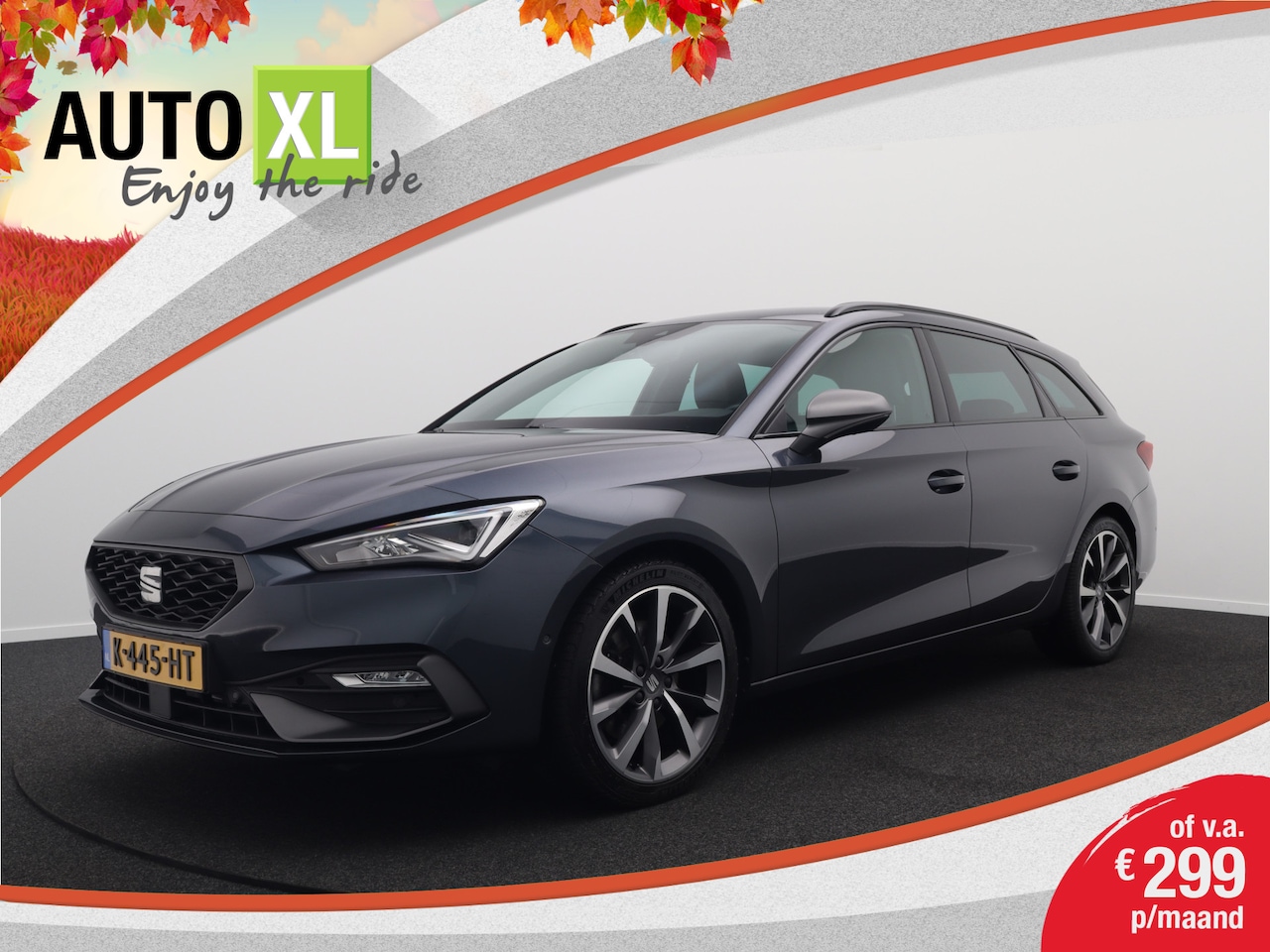 Seat Leon Sportstourer - 1.5 eTSI FR Carplay Adapt. Cruise Beats-Audio - AutoWereld.nl