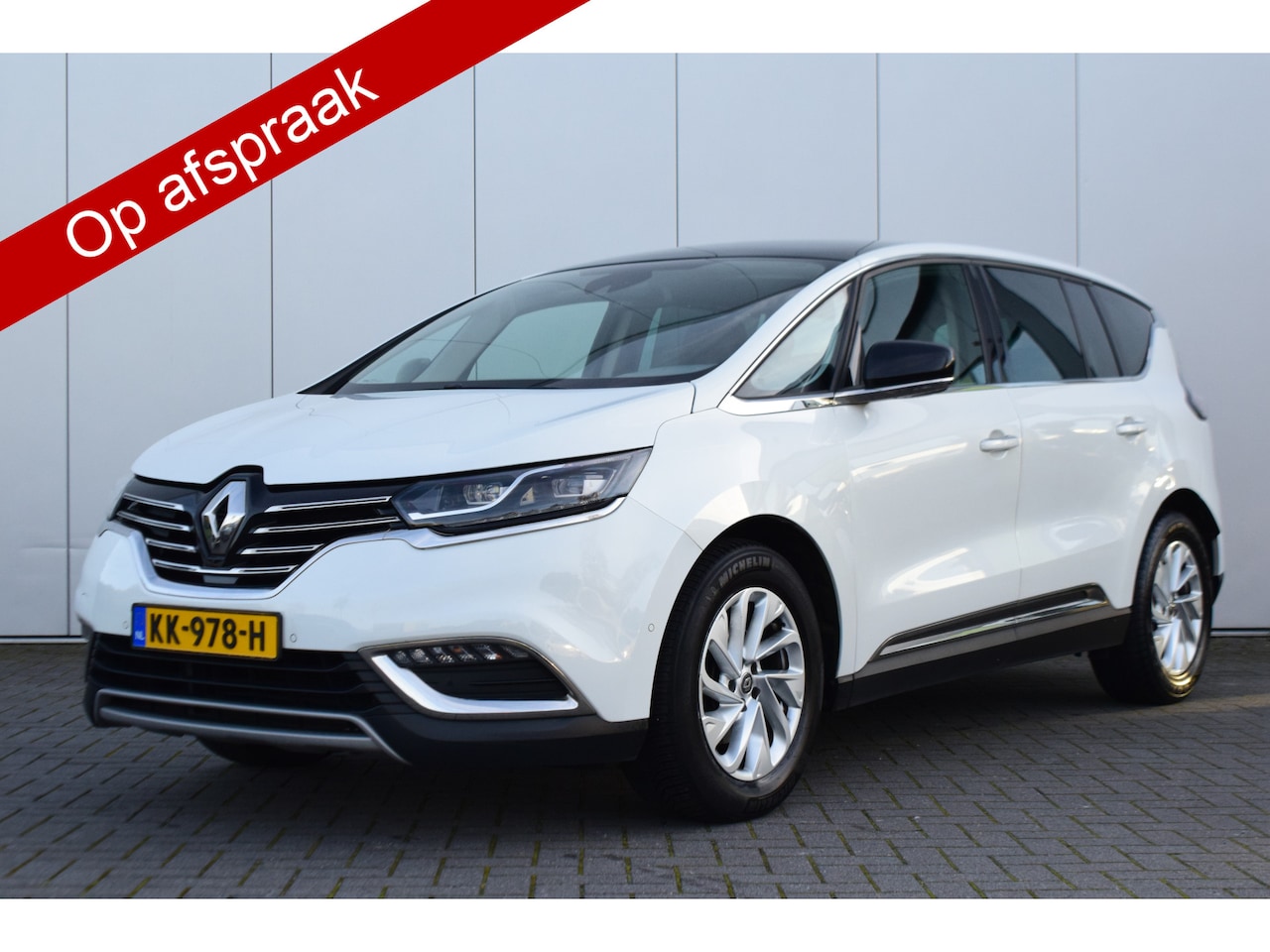 Renault Espace - 1.6 TCe Dynamique 7persoons Pano/dak Priv/glass Stoelverwarming Trekhaak - AutoWereld.nl