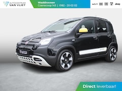 Fiat Panda - Hybrid Pandina | Airco | Cruise | Priv Glass | Dakrails | 15" | PDC | Apple Carply | Nero