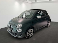 Fiat 500 C - 1.0 Hybrid Rockstar * MAT-GROEN (), CLIMA, CRUISE, PDC, 16-inch LMV, HALF LEDER * 1e EIG