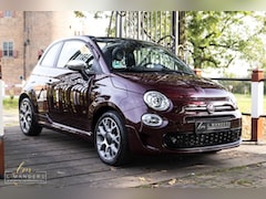 Fiat 500 - 1.0 Hybrid Rockstar 2021 BORDEAUX | Cabrio | Sport | Leder | Cli