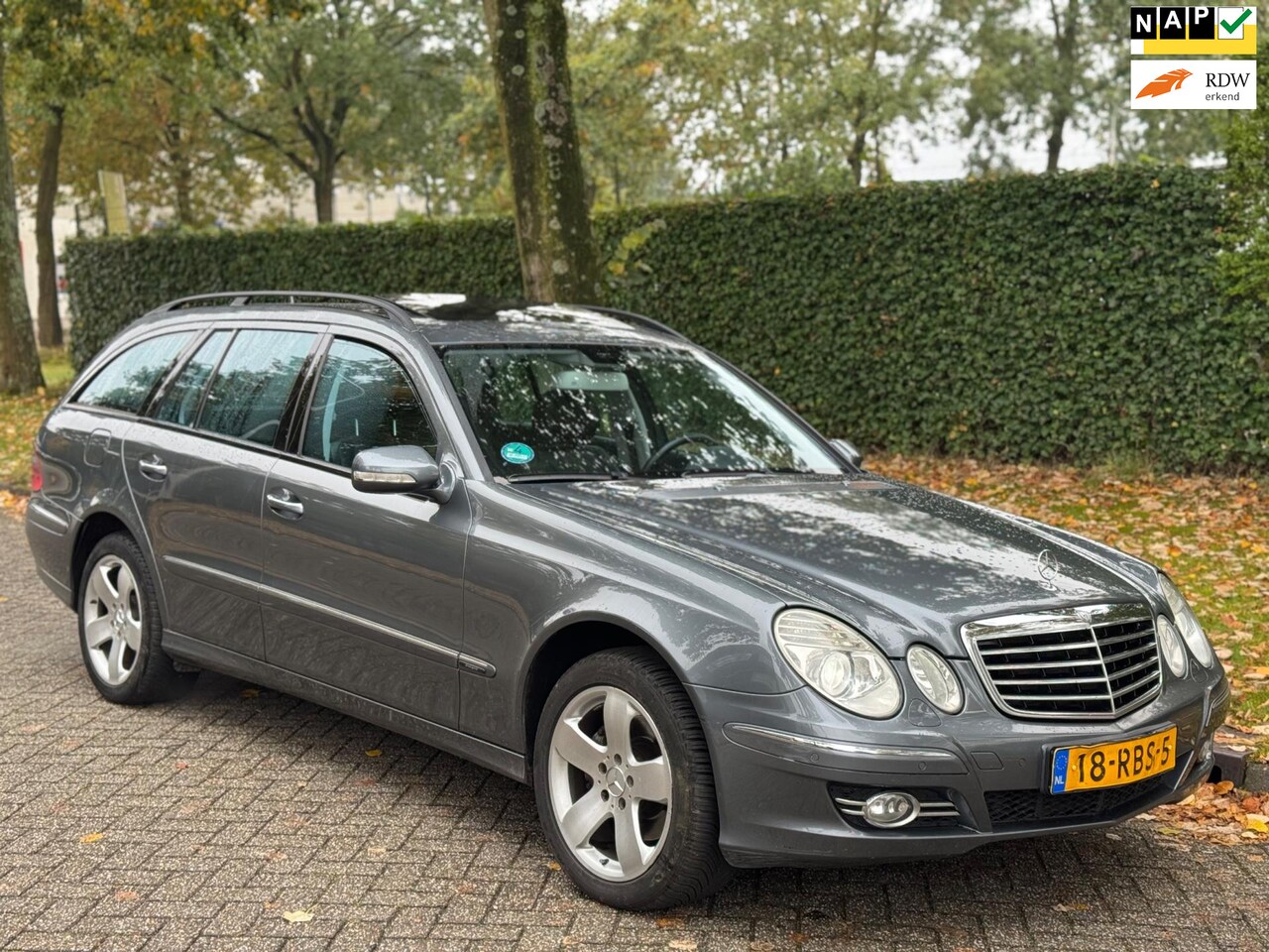 Mercedes-Benz E-klasse Estate - 320 CDI Classic Navi | Leder | Dakraam | Distronic | Trekhaak - AutoWereld.nl