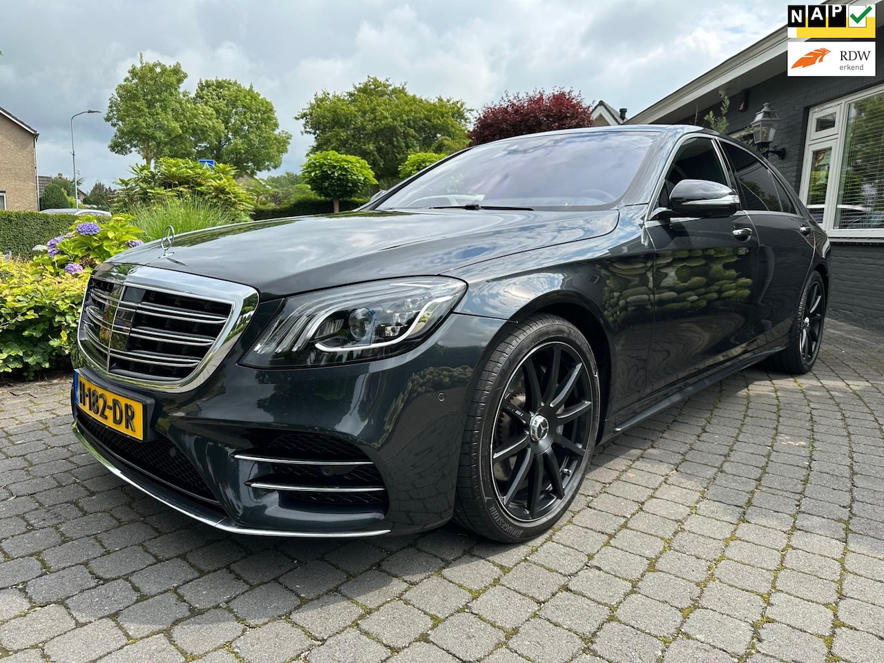 Mercedes-Benz S-klasse - 400d 4Matic Lang 400d 4Matic Lang, AMG, Pano, NAP, VOL! - AutoWereld.nl