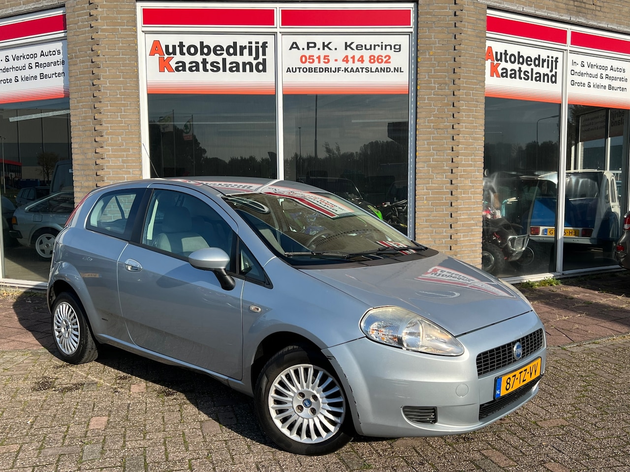 Fiat Grande Punto - 1.4 Dynamic - Airco - Electr Ramen - - AutoWereld.nl