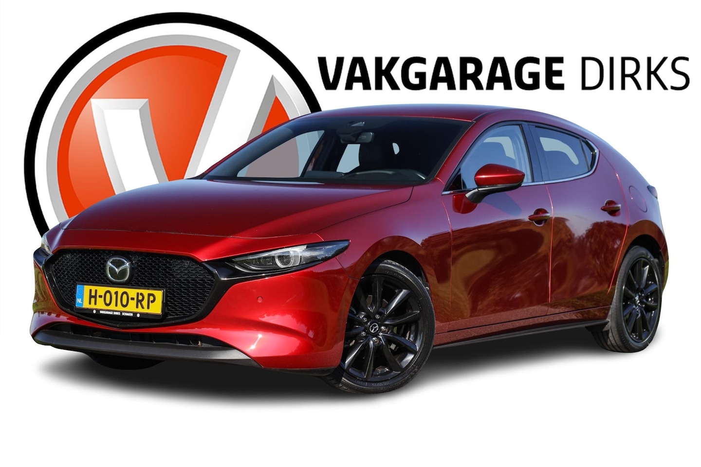 Mazda 3 - 2.0 e-SkyActiv-X M Hybrid 180 Luxury ✅ Leder ✅ ACC ✅ LED ✅ Carplay - AutoWereld.nl