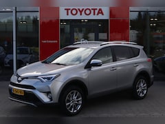 Toyota RAV4 - 2.5 HYBRID AWD EXECUTIVE NAVI LEDER+STOELVERW. AD-CRUISE MEMORY-SEAT TREKHAAK 18"LM-VELGEN