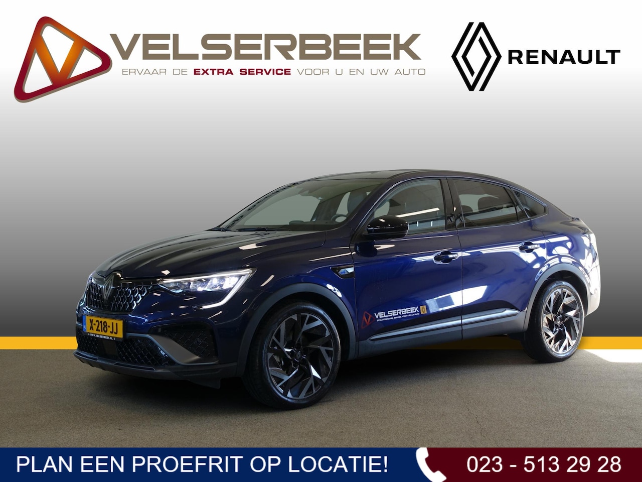 Renault Arkana - 1.6 E-Tech hybrid 145 esprit Alpine * BTW AUTO * - AutoWereld.nl