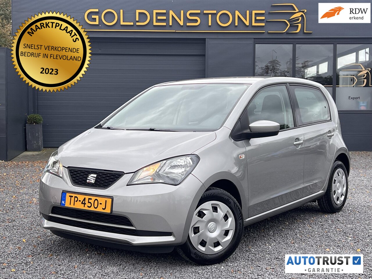 Seat Mii - 1.0 Style Airco,5 Deurs,Elektr. Ramen,Weinig KM,APK tot 06-2025 - AutoWereld.nl