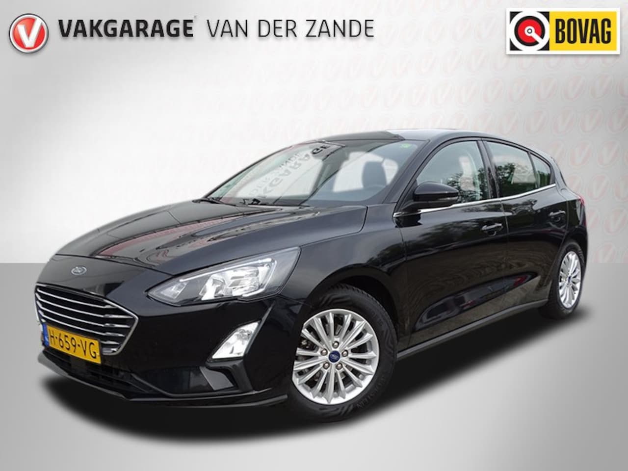 Ford Focus - 1.0 EcoBoost Titanium Business 1.0 EcoBoost Titanium Business, Cruise Control, Navi, Compleet, NL/NAP! - AutoWereld.nl