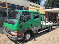 Mitsubishi Canter - FB634 3.0 TD DC 7-Pers Oprijwagen Machinetransporter Trekhaak 3.5t