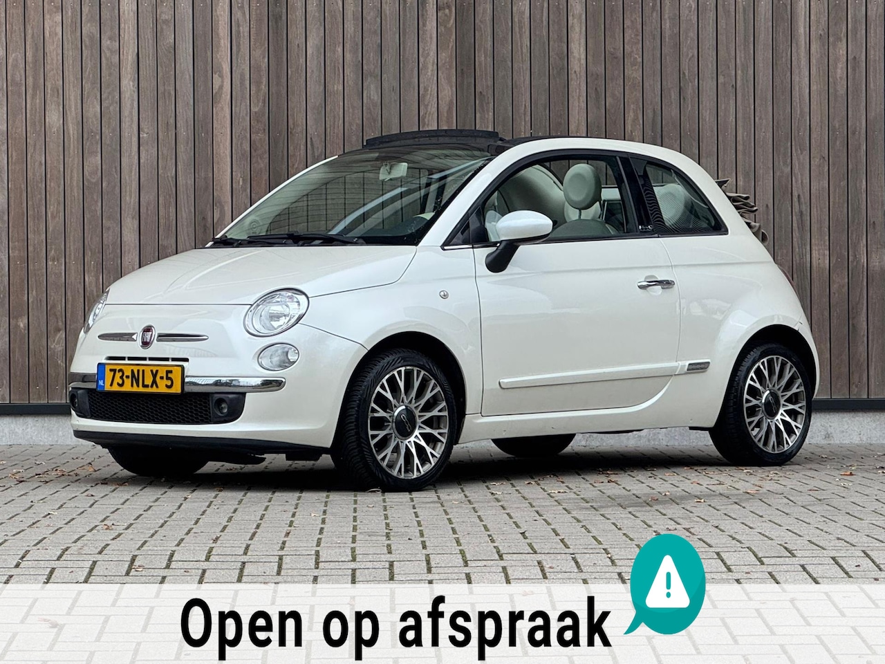 Fiat 500 C - 1.2 Rock |Cabrio|Automaat|Clima| - AutoWereld.nl