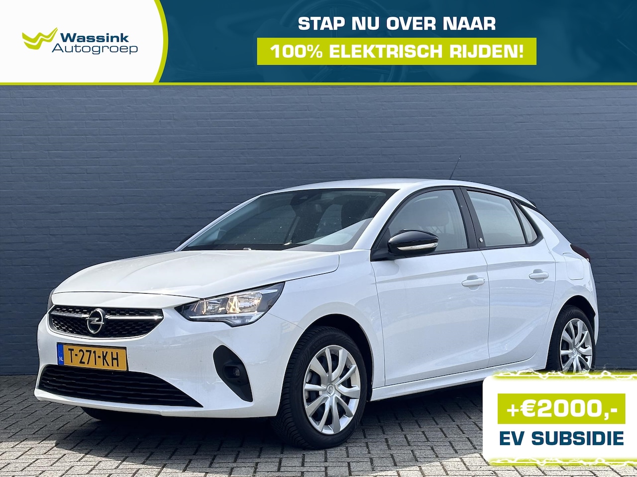 Opel Corsa Electric - | € 2000,- EV Subsidie mogelijk Corsa-E 50kWh Level 2 | Navigatie | Parkeerhulp | Climate - AutoWereld.nl