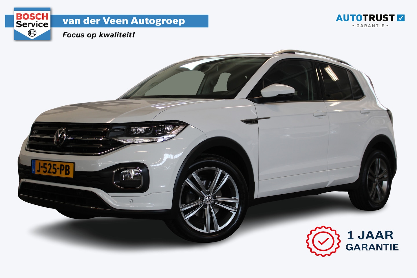 Volkswagen T-Cross - 1.0 TSI Style Business R | Incl. 12 maanden garantie | Adaptive cruise control | Climate c - AutoWereld.nl