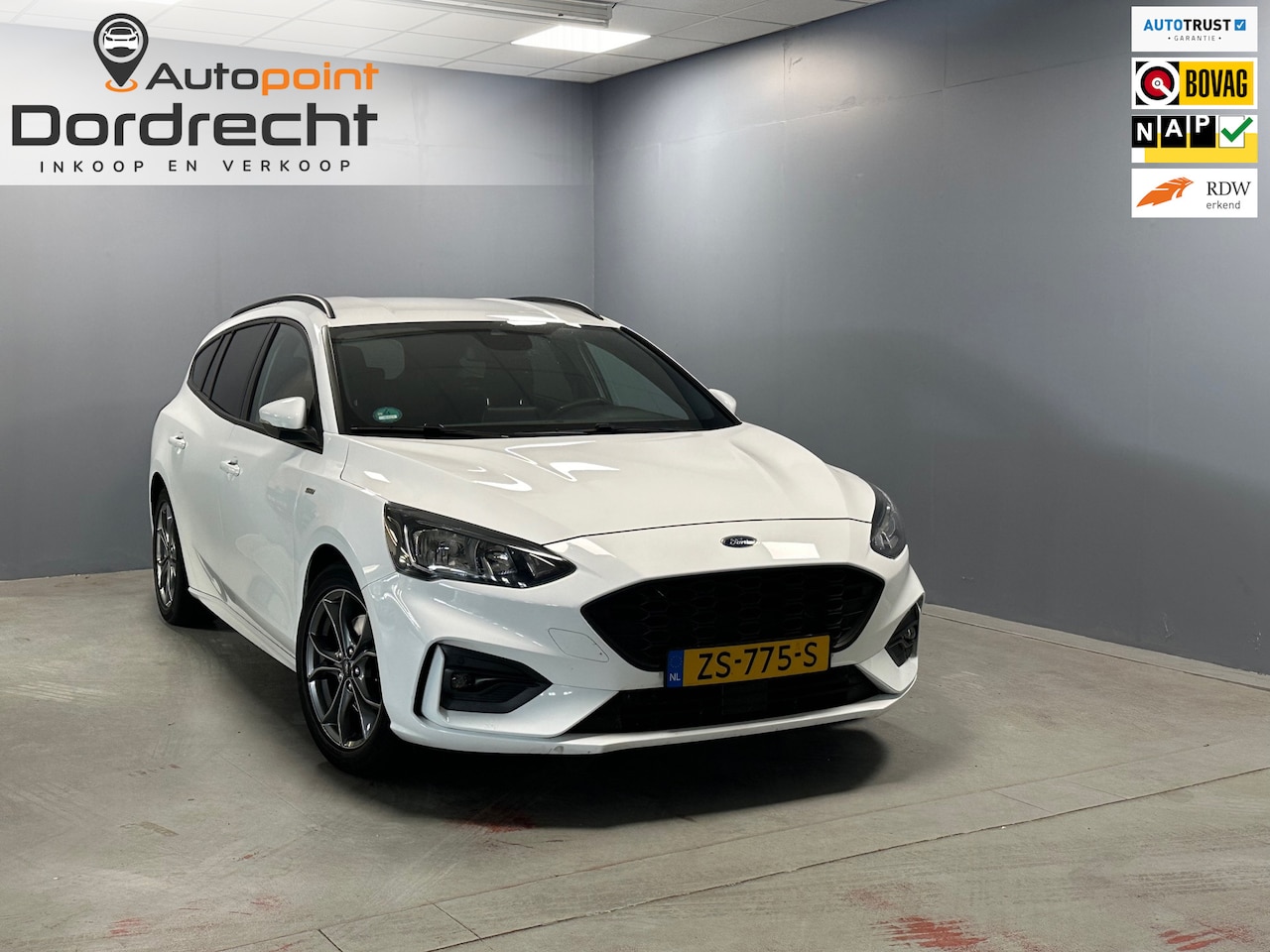 Ford Focus Wagon - 1.0 EcoBoost ST Line Business eerste eig delaer ond - AutoWereld.nl