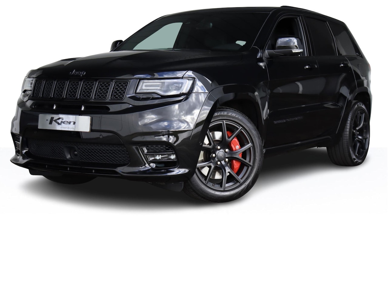 Jeep Grand Cherokee - 6.4 V8 SRT8 | Grijs Kenteken | launch control | lederen/alcantara bekleding - AutoWereld.nl