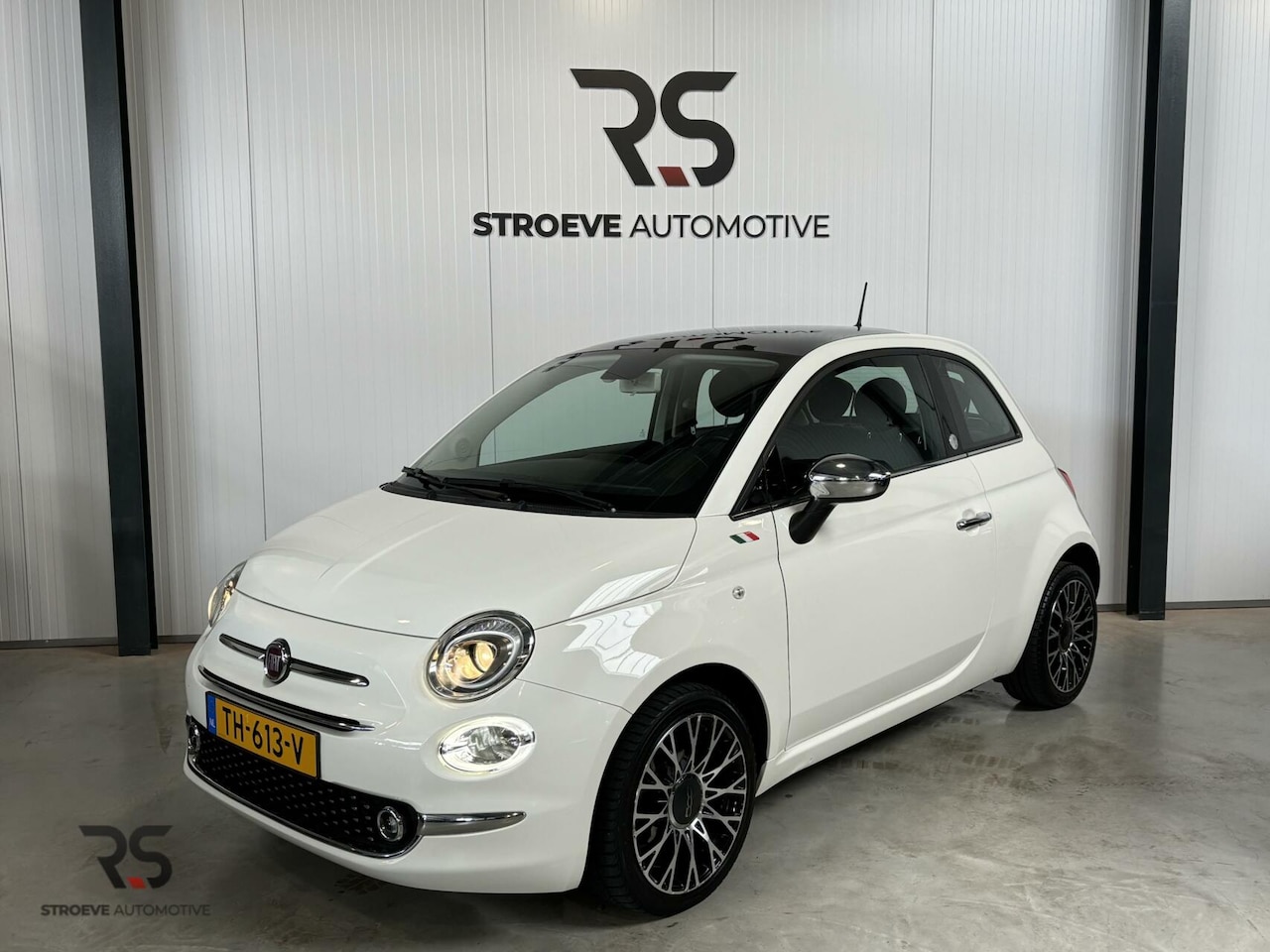 Fiat 500 - 0.9 TwinAir Turbo Mirror | Navi | DAB+ | Cruise | Pano | PDC | Clima | 1e Eig. | Org. NLD. - AutoWereld.nl