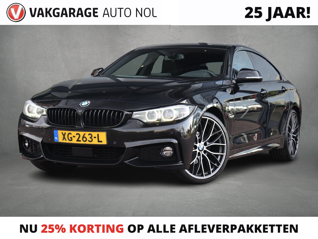 BMW 4-serie Gran Coupé - 420i High Executive Shadowline | M-Sport | Leer | Stoelverw. | Adapt. Cruise - AutoWereld.nl