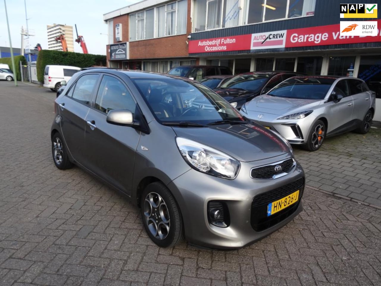 Kia Picanto - 1.0 CVVT DynamicLine/Airco/LMV/Cruise/Bleutooth - AutoWereld.nl