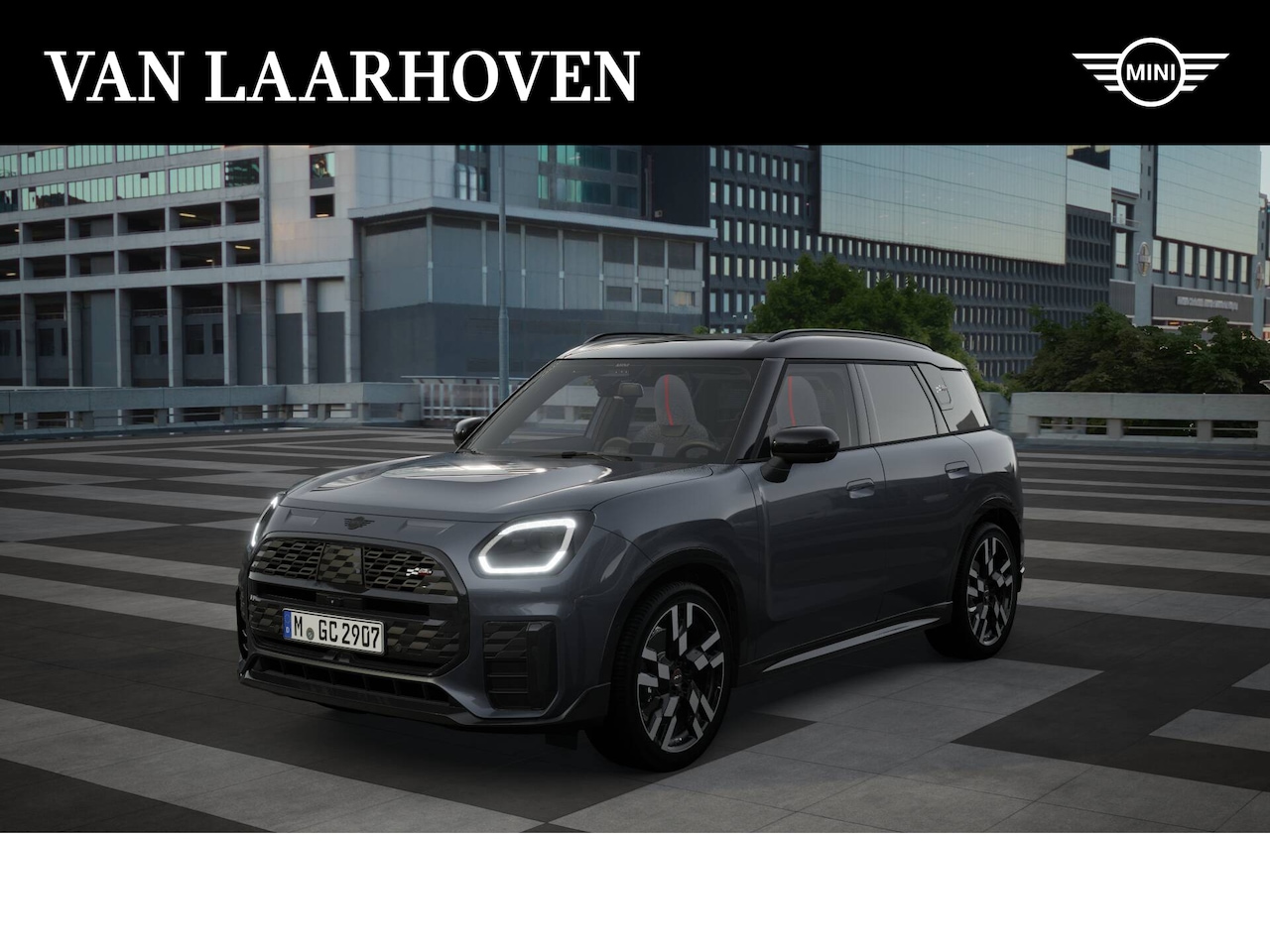 MINI Countryman - C Automaat / JCW / Pakket L / 20" John Cooper Works Flag Spoke 2-tone - AutoWereld.nl