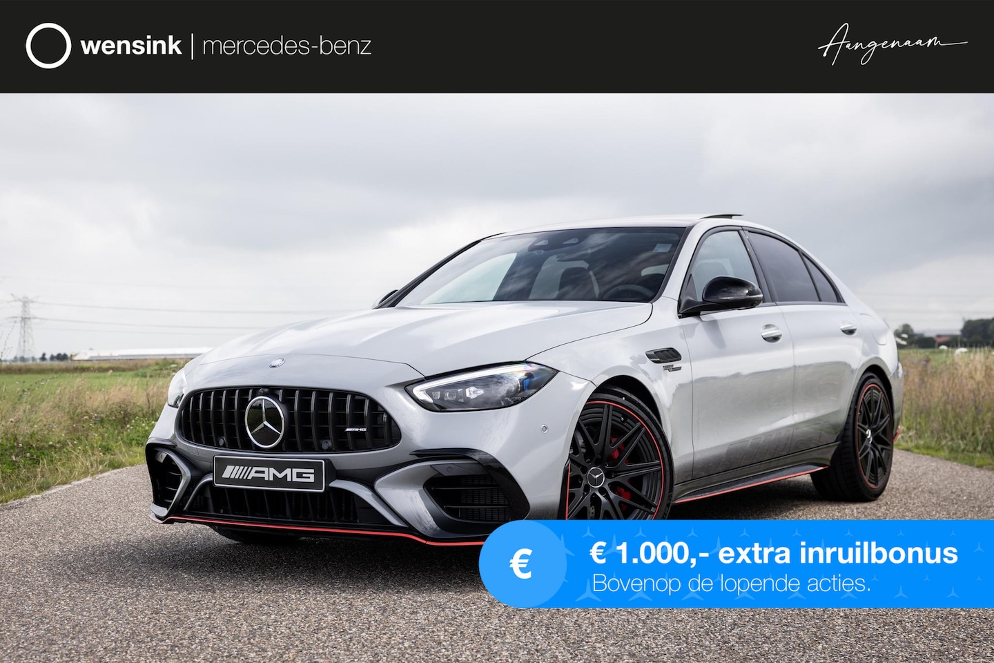 Mercedes-Benz C-klasse - AMG C 63 S E Performance F1 Edition AMG Premium Plus | AMG Performance-stoelenpakket High- - AutoWereld.nl