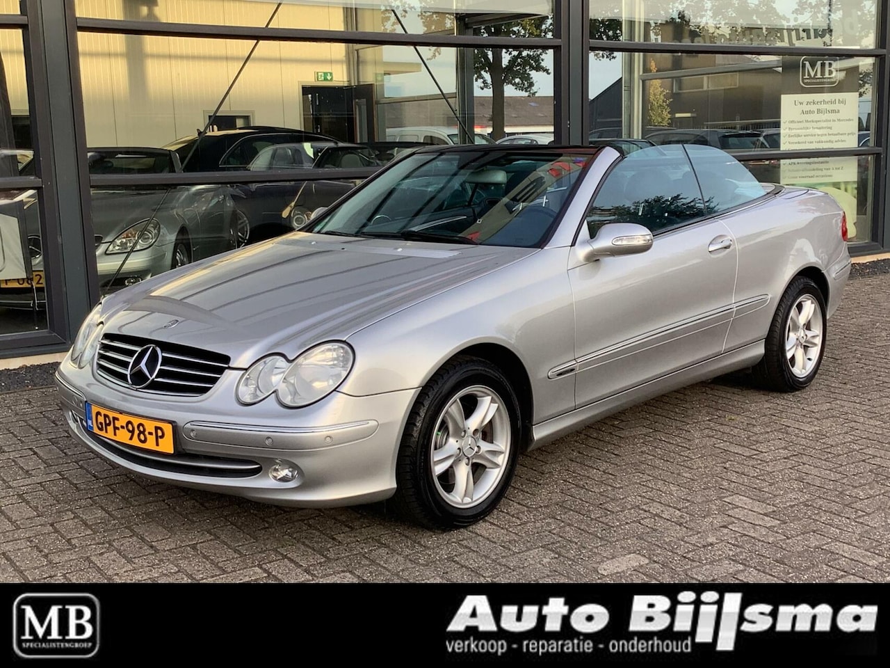 Mercedes-Benz CLK-klasse Cabrio - 200 K. Avantgarde 200 K. Avantgarde, automaat, cruise, leer, zeer net, - AutoWereld.nl