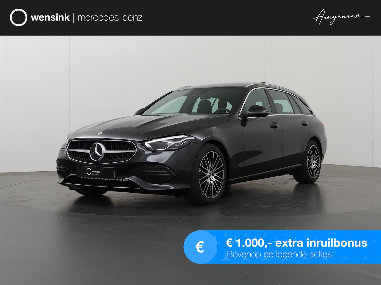 Mercedes-Benz C-klasse Estate - 180 Luxury Line | Nieuwprijs € 64.149 | Panoramadak | Apple Car Play | LED | Stoelverwarmi - AutoWereld.nl