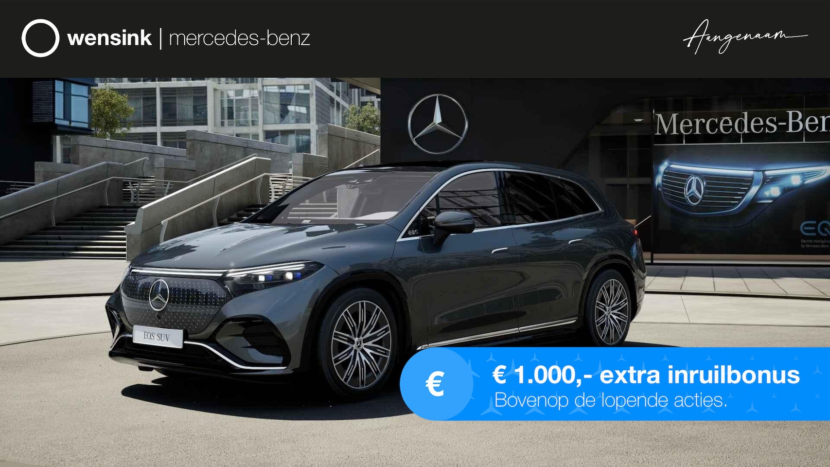 Mercedes-Benz EQS SUV - 450+ AMG Line 108 kWh | Premium pakket | Rijassistentiepakket Plus | 360°-camera | Hypersc - AutoWereld.nl