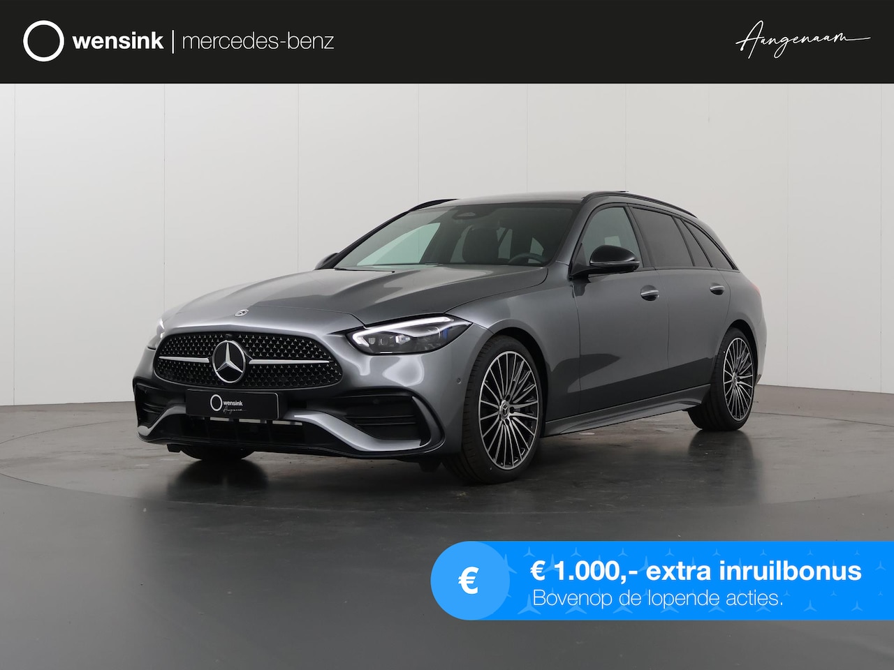 Mercedes-Benz C-klasse Estate - 180 AMG Line Premium Pack | Panoramaschuifdak in glas | Parkeerpakket met 360°-camera | DI - AutoWereld.nl