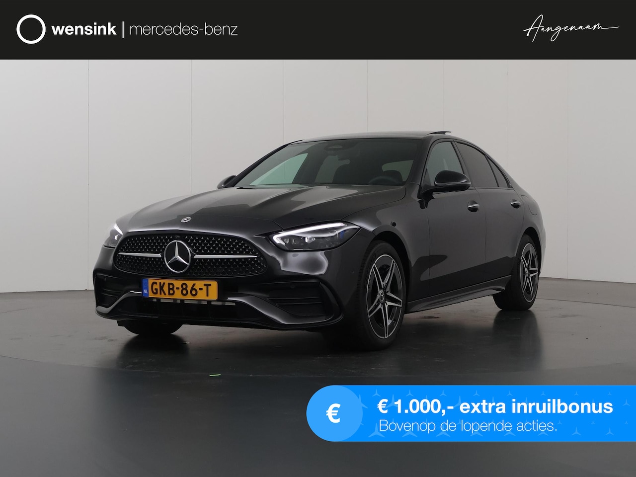 Mercedes-Benz C-klasse - 300 e AMG Line | Premium | DIGITAL LIGHT | Nightpakket | Parkeerpakket met 360°-camera | P - AutoWereld.nl