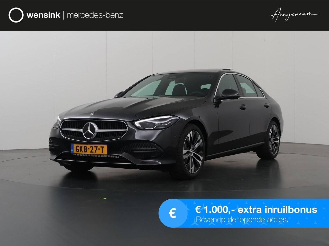 Mercedes-Benz C-klasse - 180 Luxury Line | Panoramaschuifdak | Apple CarPlay | Memorypakket | Sfeerverlichting | - AutoWereld.nl