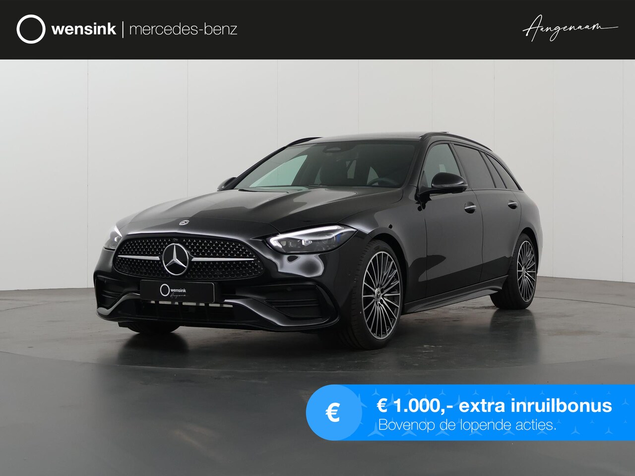 Mercedes-Benz C-klasse Estate - 180 AMG Line | Premium pakket | Night pakket | Panoramadak | 19-Inch AMG | - AutoWereld.nl