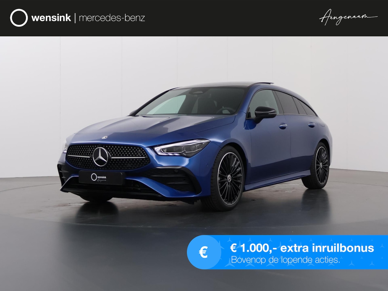 Mercedes-Benz CLA-klasse Shooting Brake - 180 AMG Line Night pakket | Panoramadak | 19 inch LM velgen | Facelift type - AutoWereld.nl