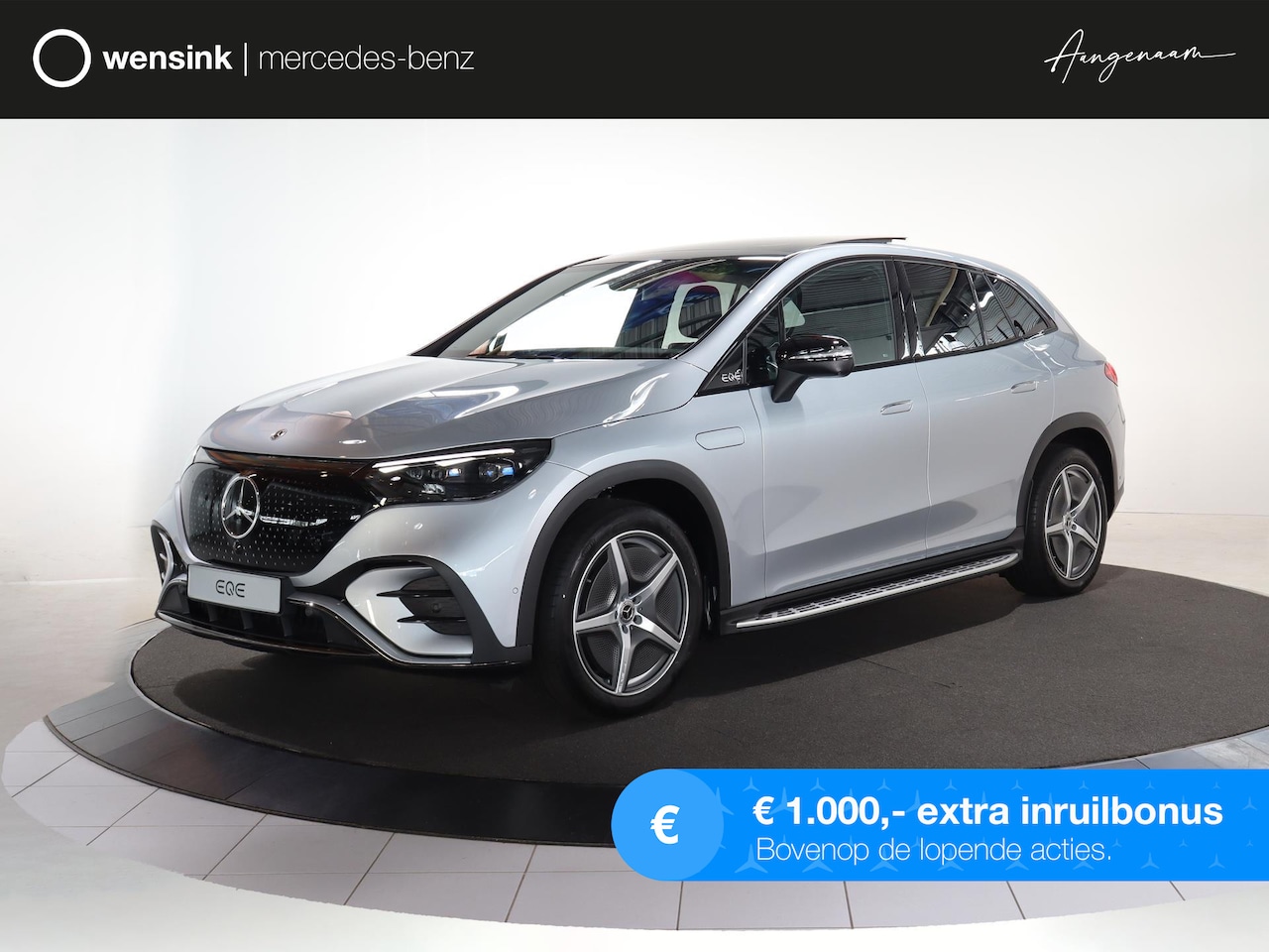 Mercedes-Benz EQE SUV - 350+ AMG Line 91 kWh | Luchtvering | Trekhaak | Panoramadak | Premium Pakket | Treeplanken - AutoWereld.nl