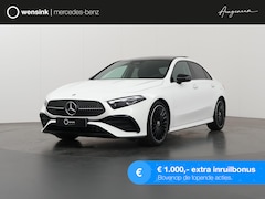 Mercedes-Benz A-klasse - Limousine 180 Star Edition AMG Panoramadak | Night-pakket | 19" AMG velgen | Sfeerverlicht