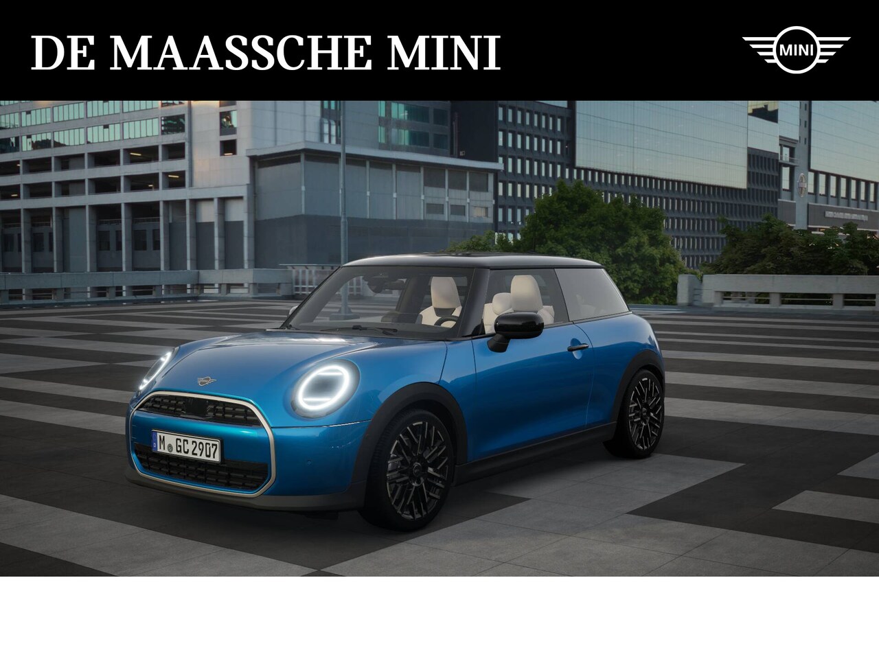 MINI Cooper - Hatchback C Automaat / Favoured / Pakket M / 18 inch Night Flash Spoke 2-tone - AutoWereld.nl