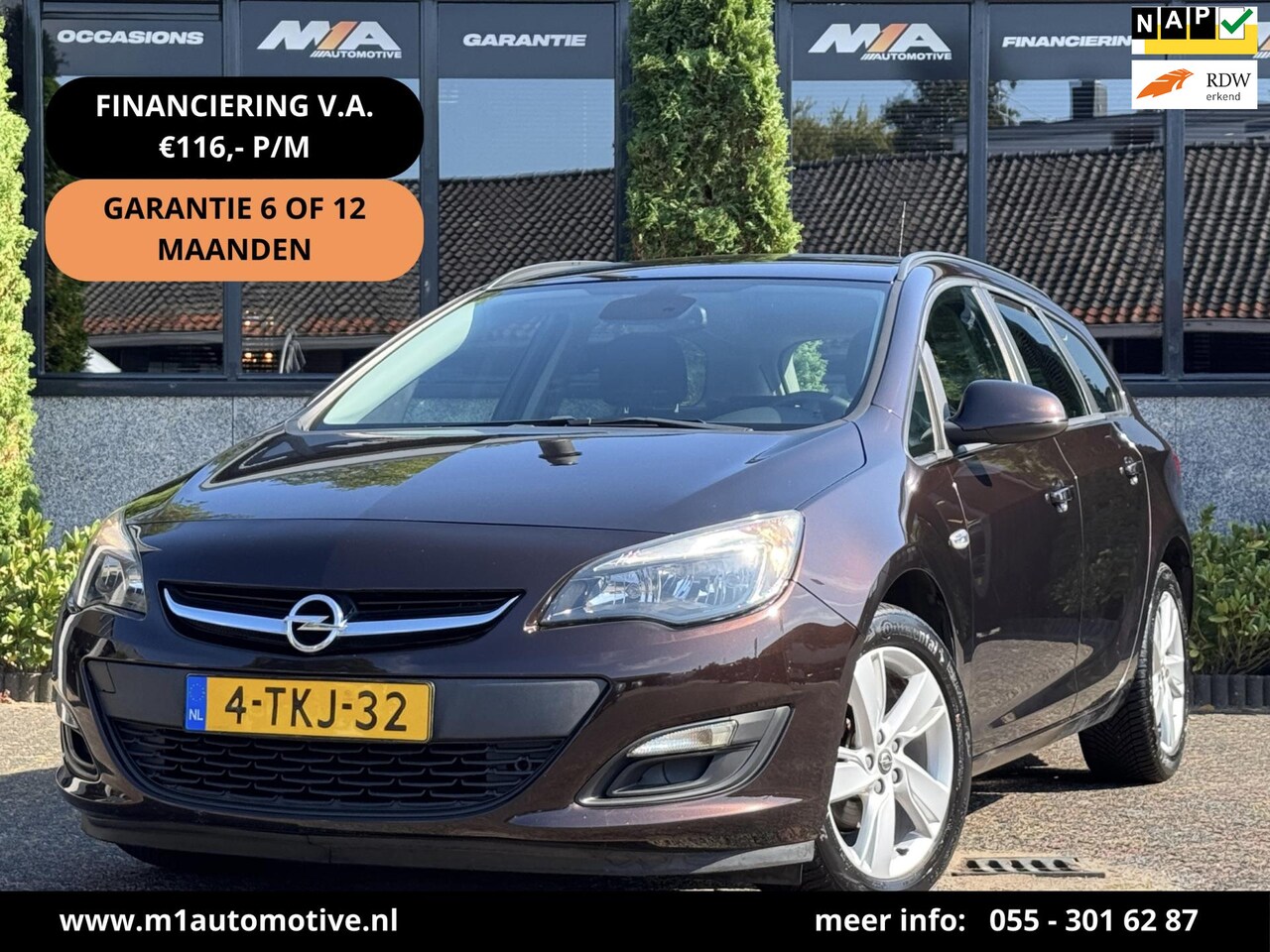 Opel Astra Sports Tourer - 1.4 Berlin | Navi | Airco |Trekhaak - AutoWereld.nl