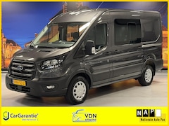 Ford Transit - 350 2.0 TDCI L2H2 DC AWD Leer Lane Assist Carplay