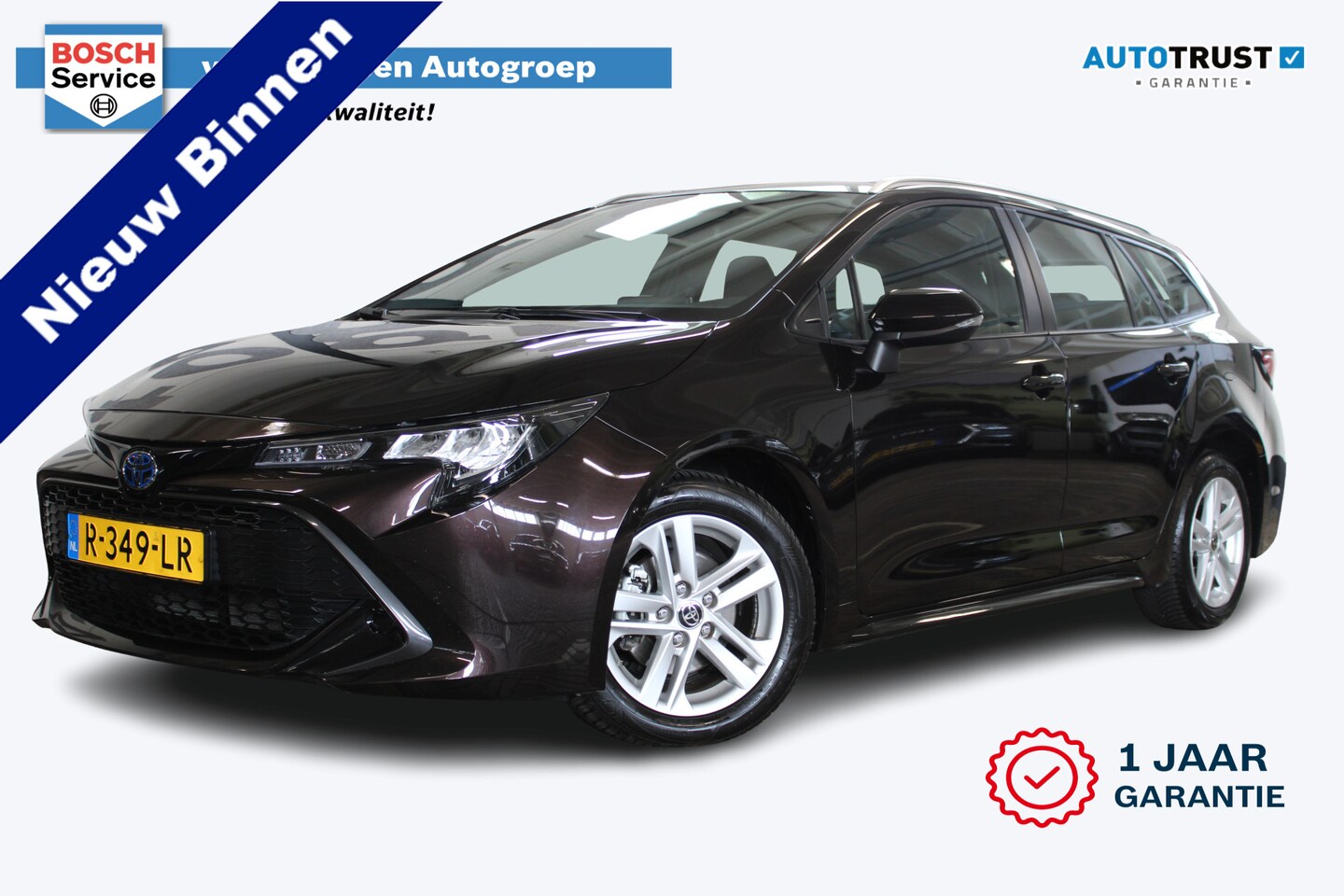 Toyota Corolla - Touring | 12 Maanden garantie | 1.8 Hybrid AUTOMAAT Navigatie | Achteruitrijcamera - AutoWereld.nl