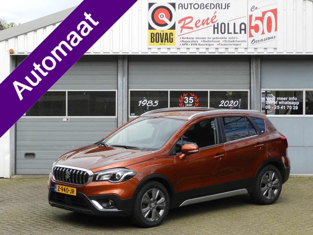 Suzuki S-Cross - 1.4 141PK Boosterjet Automaat Select Carplay Navi Camera Climate CC Trekhaak - AutoWereld.nl