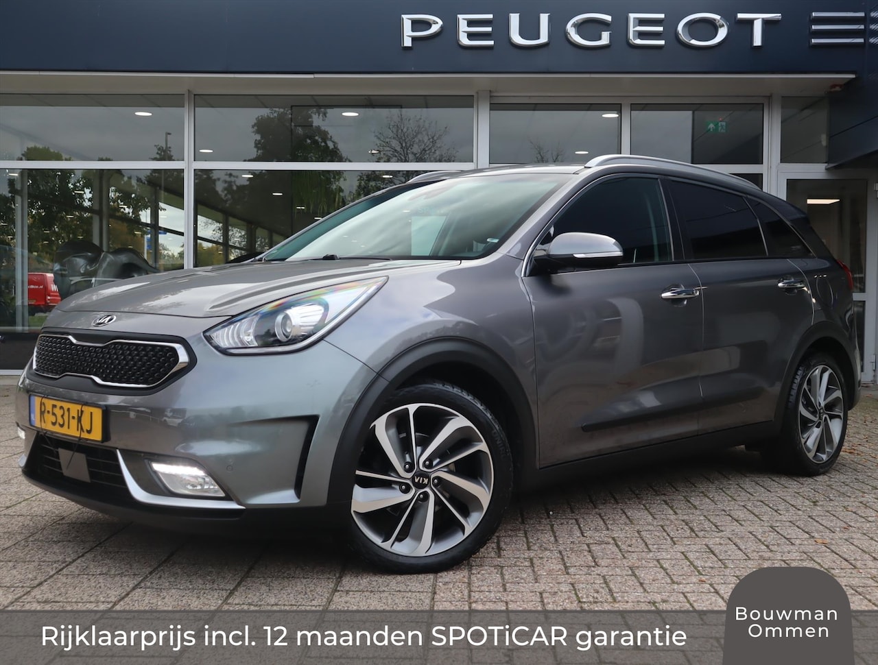 Kia Niro - Executive Line 1.6 GDi Hybrid 141PK DCT6 Automaat, Rijklaarprijs, Stuurverwarming Keyless - AutoWereld.nl