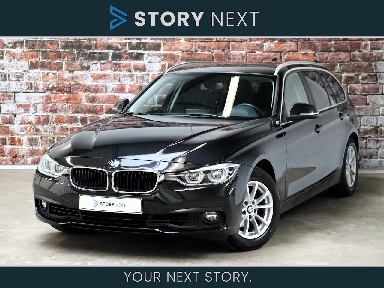 BMW 3-serie Touring - 318i High Executive Automaat / Navigatie Professional / Leder / Trekhaak / Climate Control - AutoWereld.nl