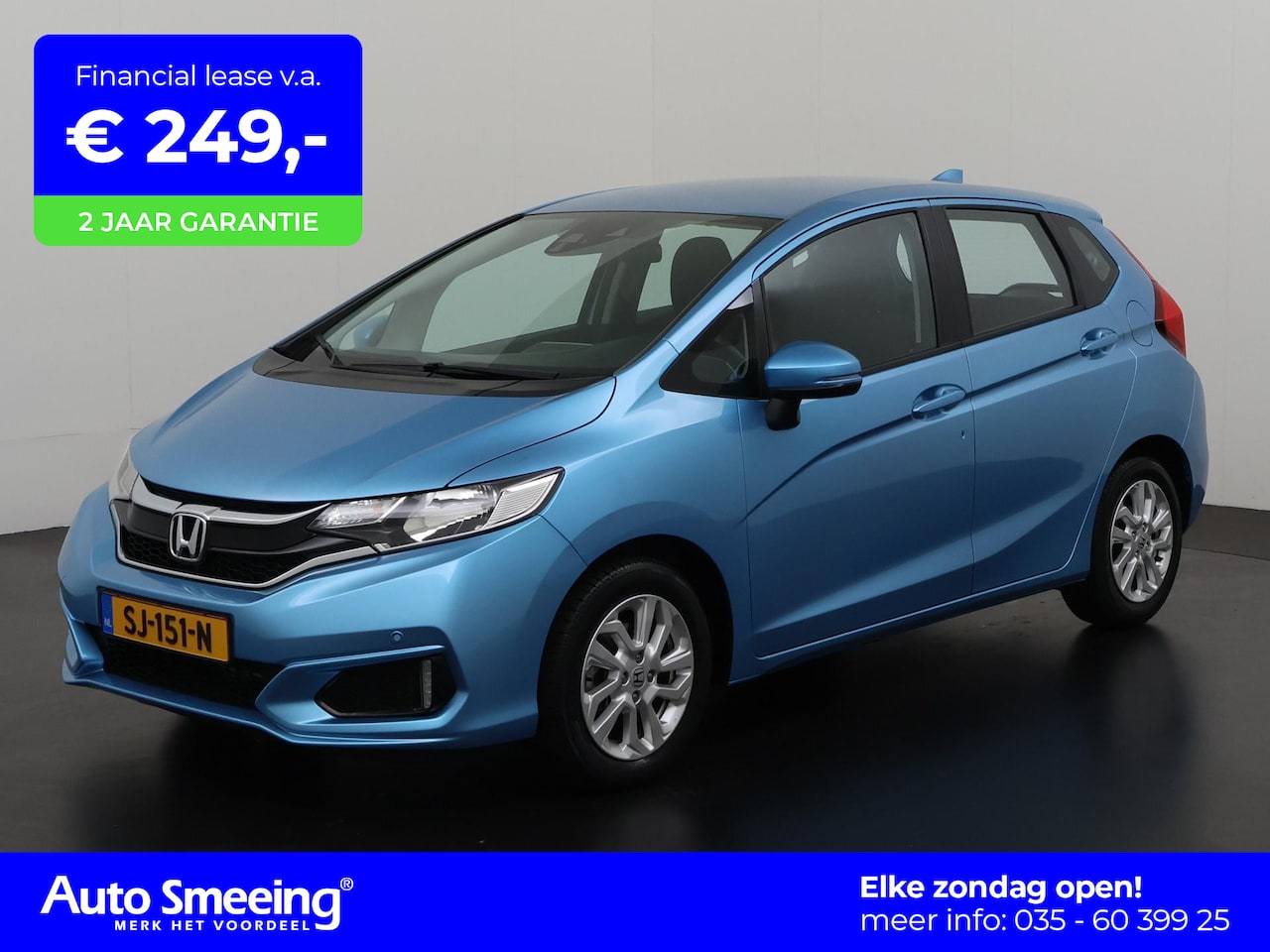 Honda Jazz - 1.3 i-VTEC Comfort Automaat | Navigatie | Lichtmetalen Velgen | Zondag Open! - AutoWereld.nl