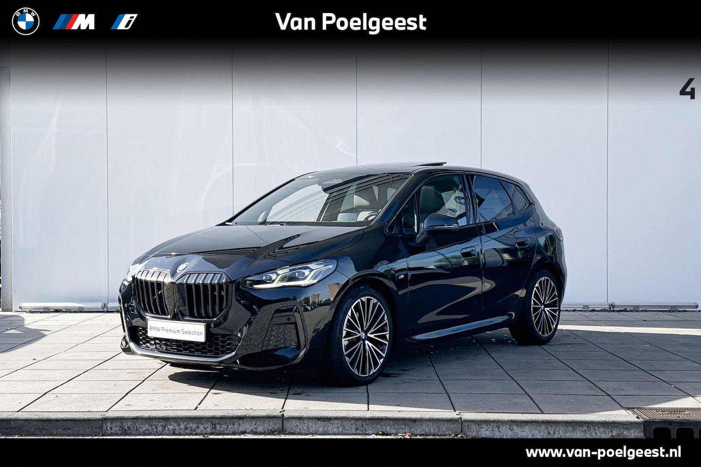 BMW 2-serie Active Tourer - 220i M-Sport / Head Up Display / Parking Assistant Plus / Panoramadak / 19" / Comfort Acce - AutoWereld.nl