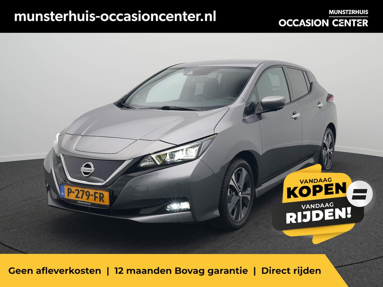 Nissan LEAF - Tekna 40 kWh - €2000 Subsidie - All seasonbanden - Volledig Elektrisch - AutoWereld.nl