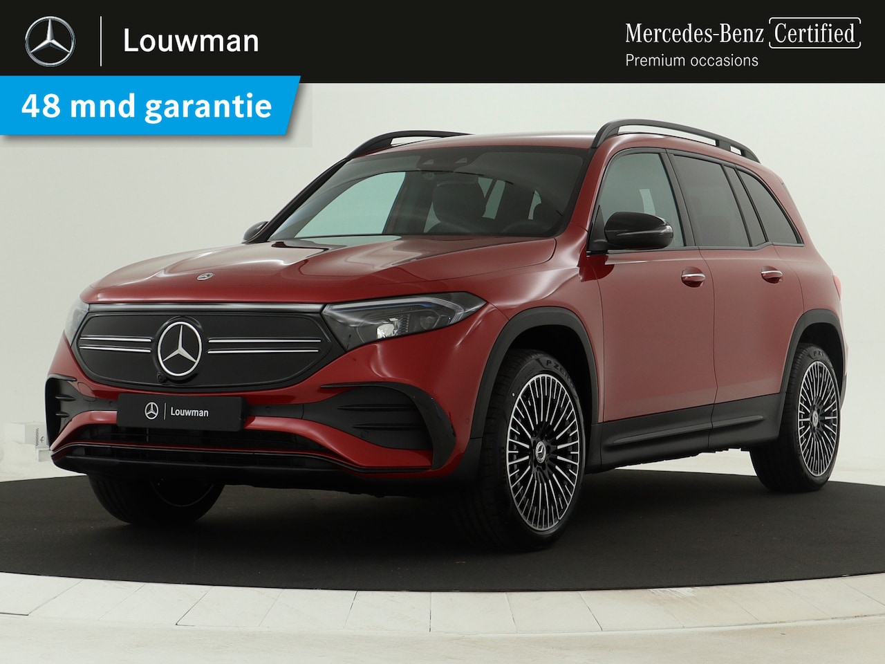 Mercedes-Benz EQB - 250 AMG Line 7p. 67 kWh | Premium pakket | Smartphone integratie | Stoelverwarming vooraan - AutoWereld.nl