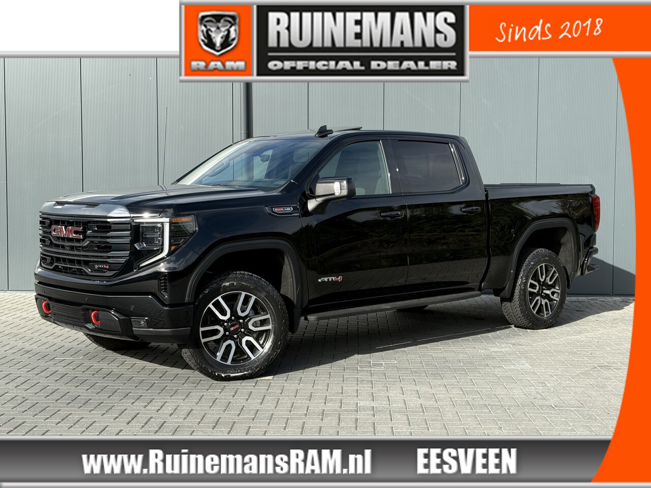 GMC Sierra - AT4 6.2L V8 420 PK / LPG / VIRTUAL COCKPIT / HEAD UP / 360 CAMERA / BOSE / LEDER / TREKHAA - AutoWereld.nl