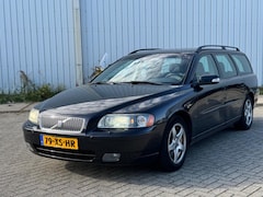 Volvo V70 - 2.4D Edition Navi Clima Leer Zwart