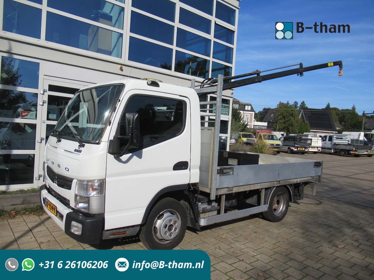 Mitsubishi Canter - FUSO 3C13 3.0 DI 96KW 250 + HIAB 008 T-2 - AutoWereld.nl