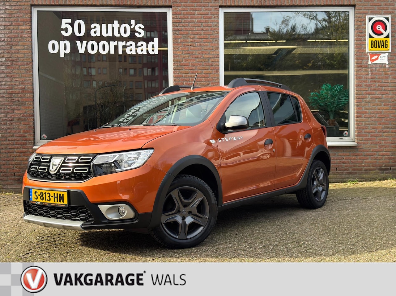 Dacia Sandero Stepway - 0.9 TCE BI-FUEL SL ROYAAL | AIRCO | CRUISE | STEPWAY | NAVI | VELGEN - AutoWereld.nl